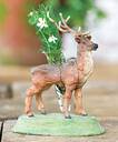 Christmas Reindeer with Glass set of 4