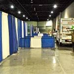 Arrival at our display space