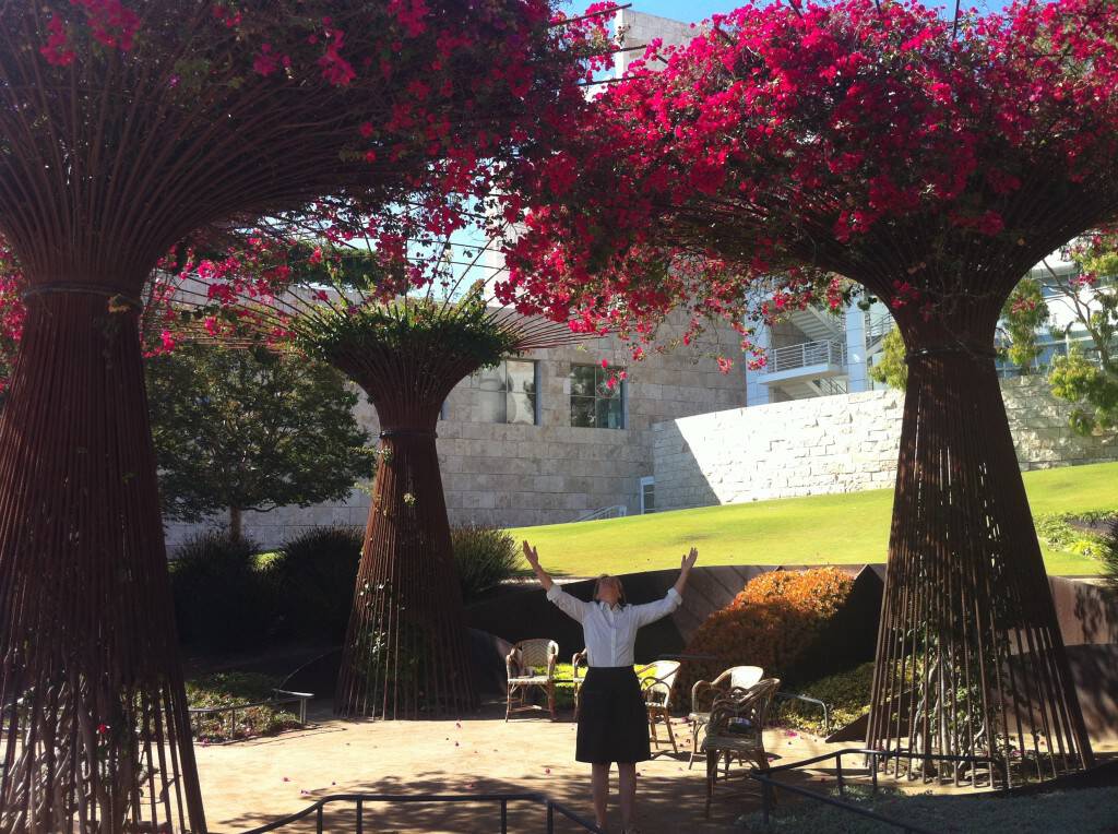 Getty loving those vases